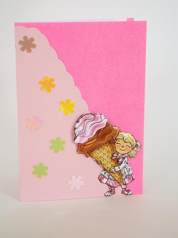 fille enfant rose 