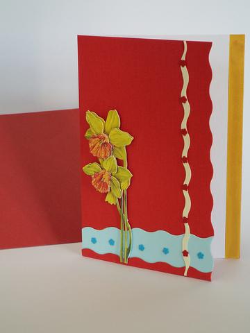 rouge fleurs