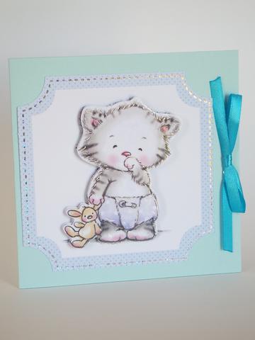 animaux enfants bleu garçon