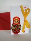 babouchka blanc rouge