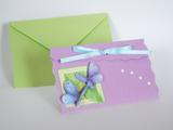 animaux noeud vert mauve  bleu