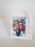 fleurs bouquet vase rose