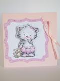 rose fille enfants animaux